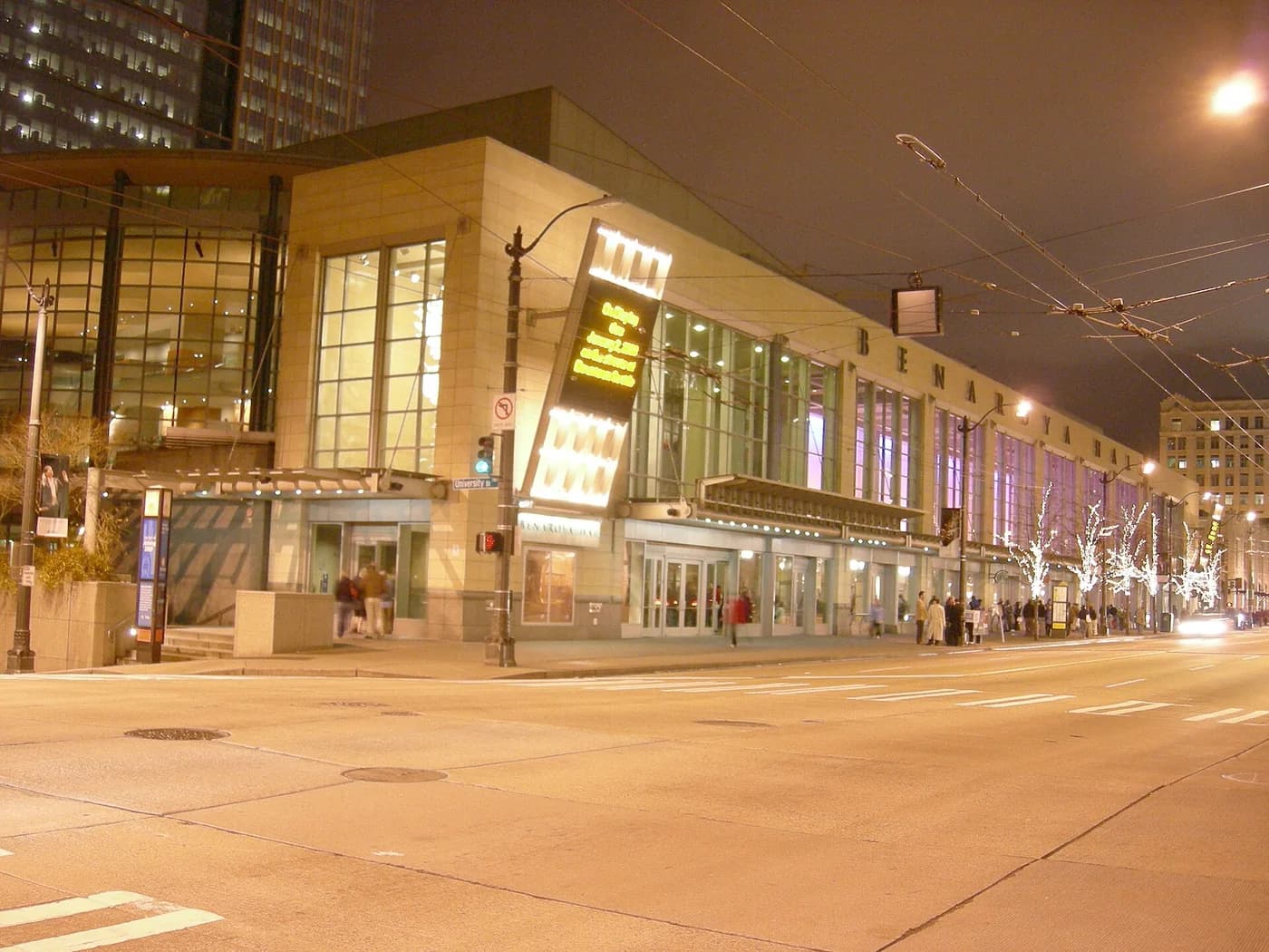 공연장: Benaroya Hall - S. Mark Taper Foundation Auditorium, Seattle
