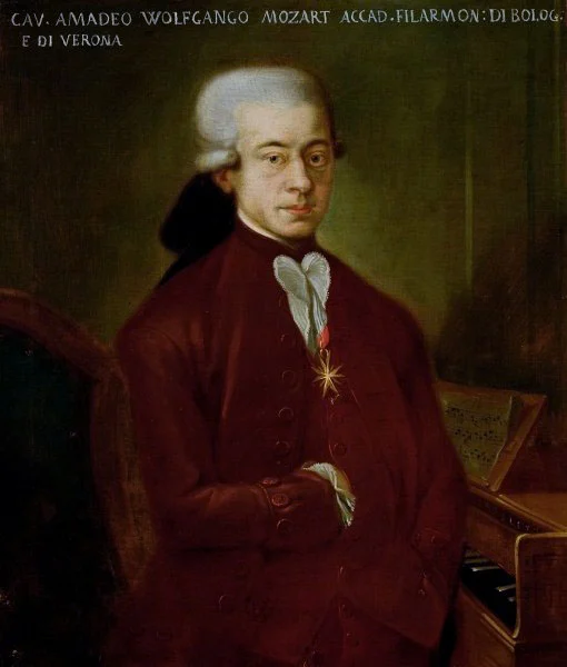 Wolfgang Amadeus Mozart · About 21 years old