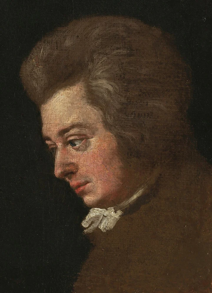 Wolfgang Amadeus Mozart · About 26–29 years old