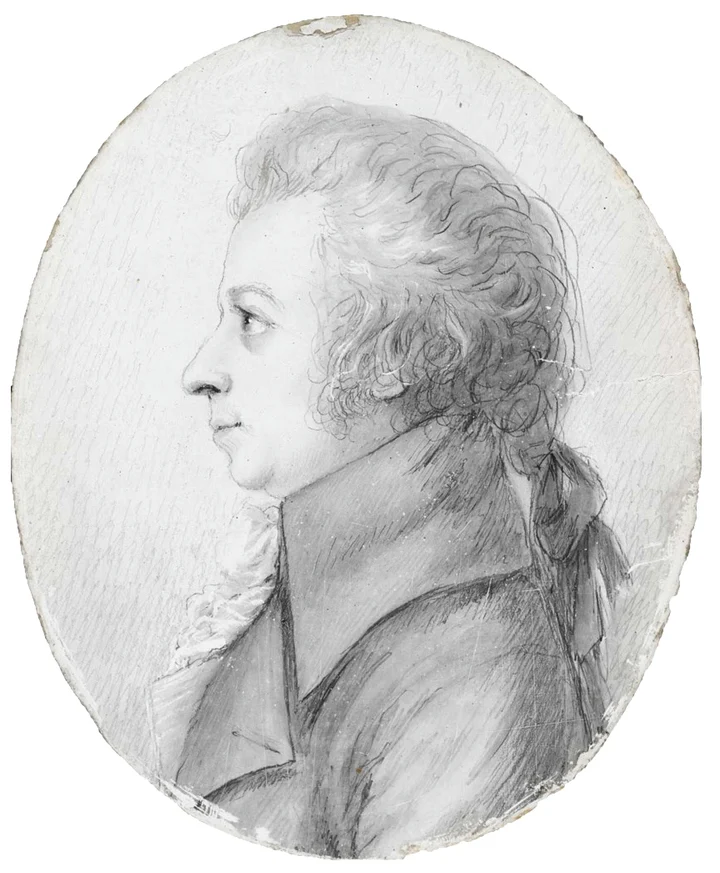 Wolfgang Amadeus Mozart · About 33 years old